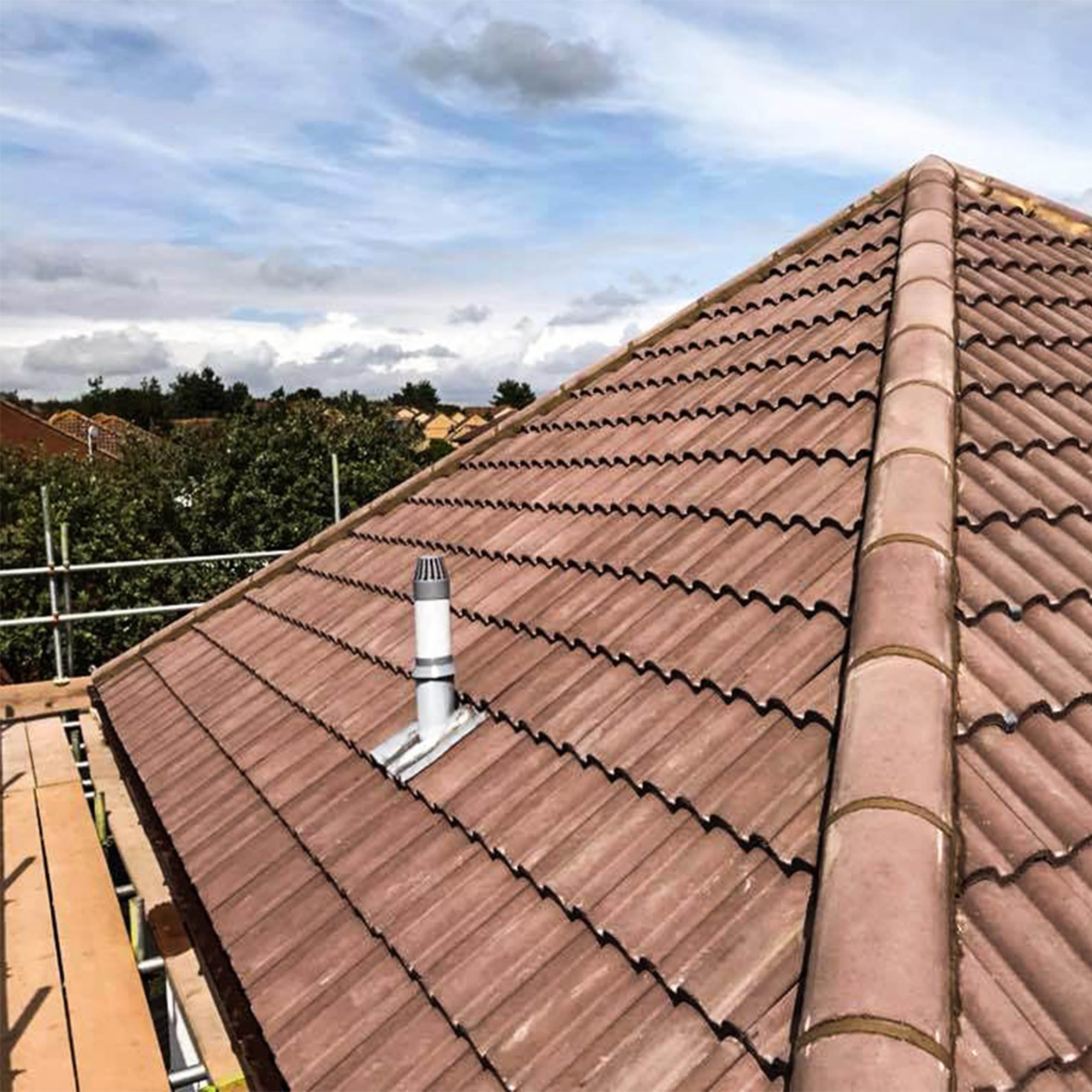 Pitched roofing materials