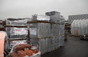 Roofing materials in stock